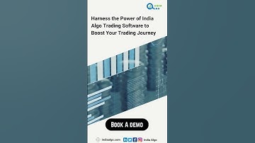 Harness the Power of India Algo Trading Software to Boost Your Trading Journey #shorts #indiaalgo