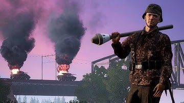 Post Scriptum Chaotic Battle of Driel (Panzerfaust Gameplay) - 4K