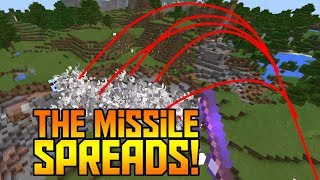 ADVANCED MISSILE with Command Blocks in Minecraft PE screenshot 1