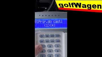 How to set telephone number for SMS send SP5500 Paradox alarm