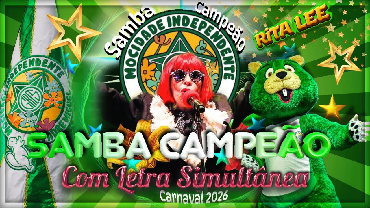 Mocidade 2026 Samba CAMPEÃO (Com LETRA Simultânea)
