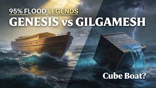 Why 95% of Flood Legends Match Genesis—Not Gilgamesh's Cube Boat
