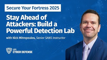 Stay Ahead of Attackers: Build a Powerful Detection Lab