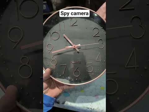 wall clock spy camera