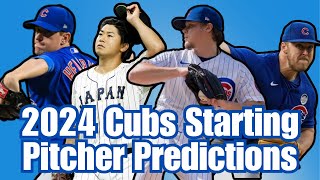 Predicting the Chicago Cubs 2024 Starting Rotation Numbers