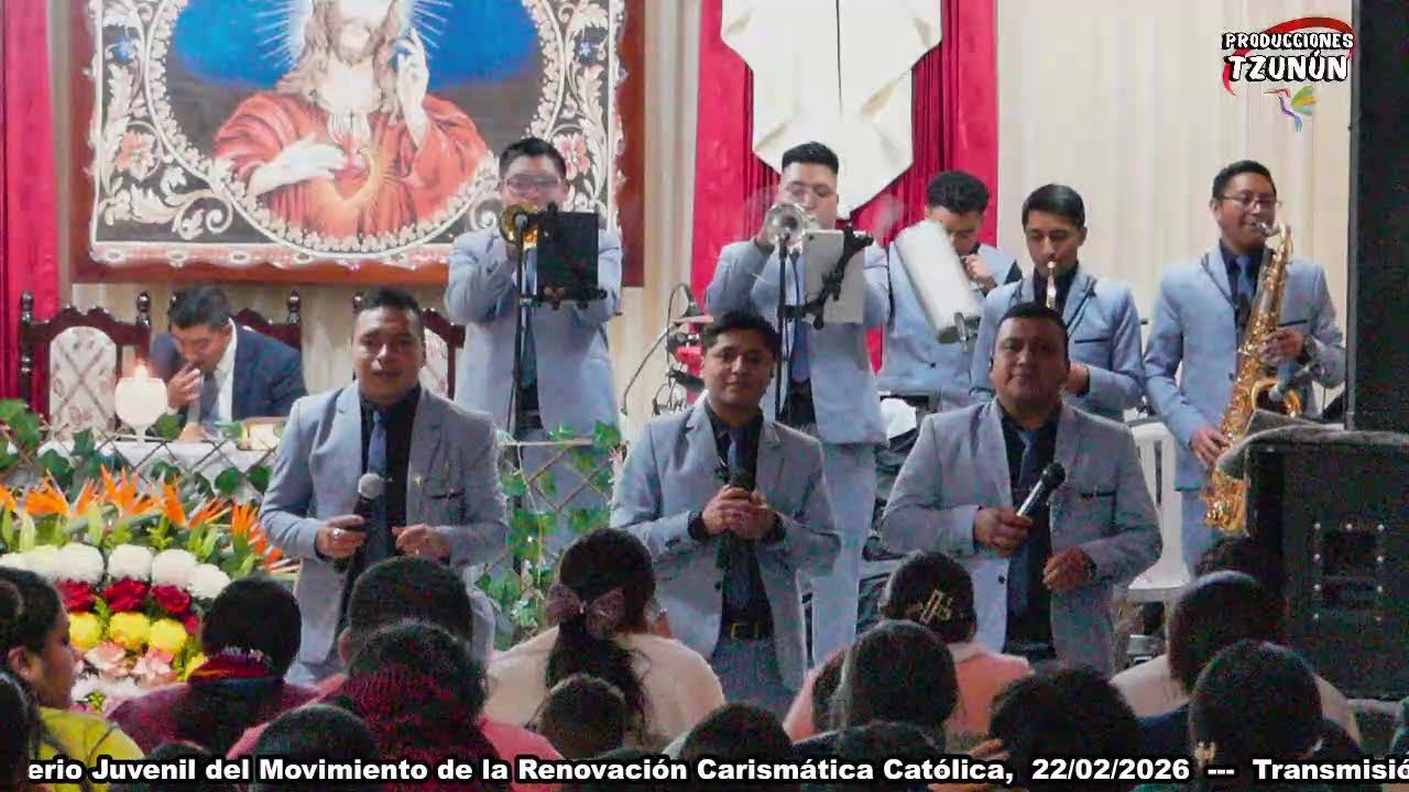 En vivo por el 38 Aniversario del Ministerio Juvenil del Movimiento de la Renovación Carismática