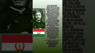 QAZİ MİHEMED in Kürtlere son vasiyeti ☀️✌🏻👑☀️ saygıyla anıyoruz Atam Resimi