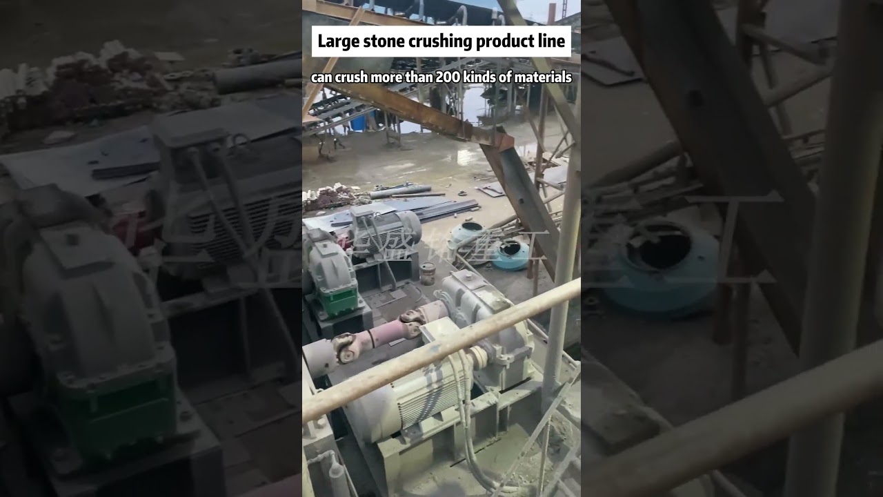 How to configure a large-scale sand production line ？How to turn blasted rocks into industrial sand？