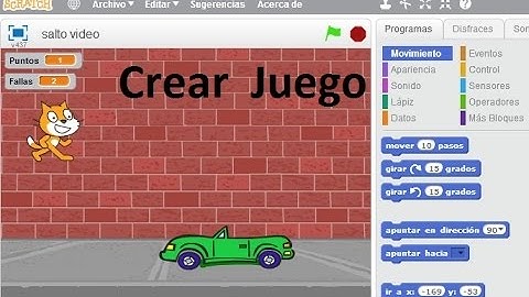 ✅ Crear Juego de saltos en Scratch