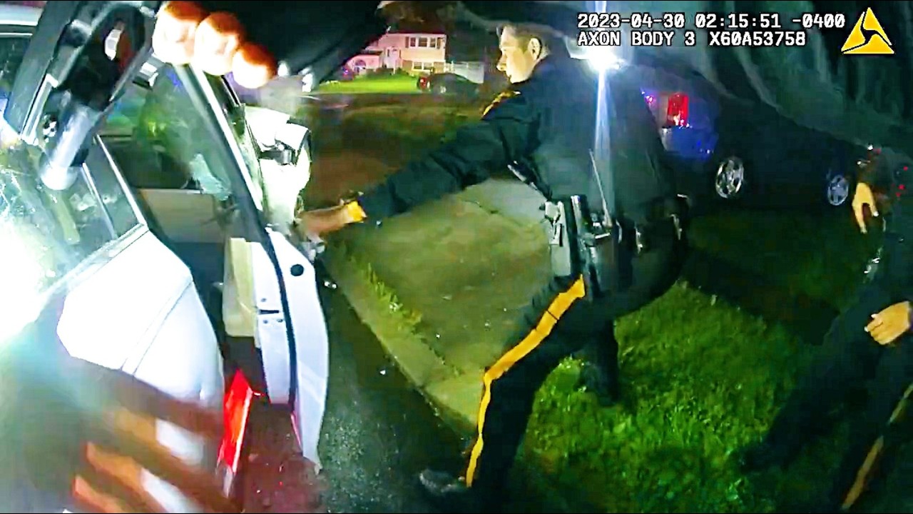 Cops Trapped in Real-Life Horror Movie