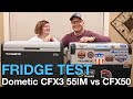 Fridge Test - Dometic CFX3 55im vs Dometic CFX50.