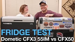 Fridge Test - Dometic CFX3 55im vs Dometic CFX50.