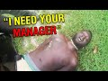 Guy Turns Into Crybaby After Returning to Crime Scene