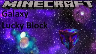 GALAXY LUCKY BLOCK - MINECRAFT 1.8.9 (MOD SHOWCASE) screenshot 2