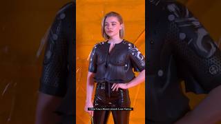 Chloë Moretz At The Louis Vuitton Show In Paris, France.