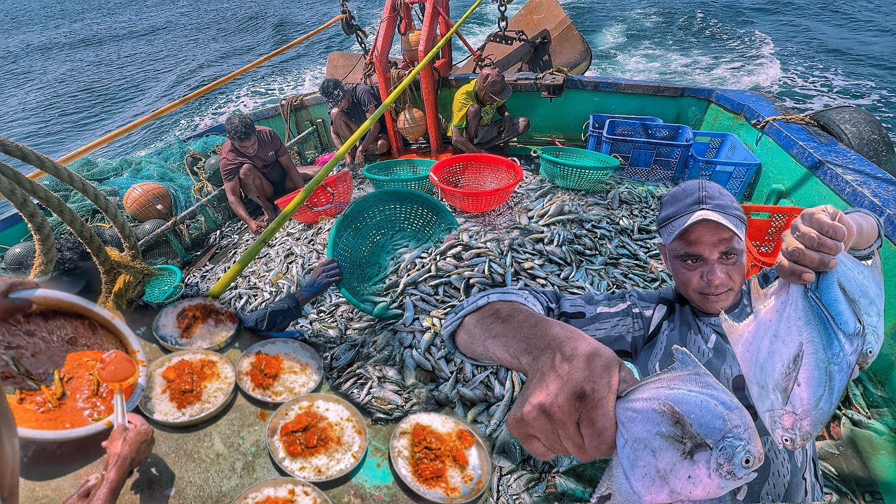 Я отправился с отцом ловить тысячи рыб