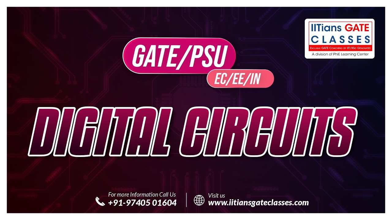 Digital Electronics Solution | GATE 2019 EE | GATE ECE | EE | INE Online Live Interactive Coaching