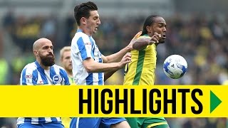HIGHLIGHTS: Brighton & Hove Albion 5-0 Norwich City
