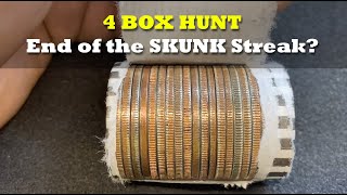 $2000 Half Dollar Box Coin Roll Hunt - End of the SKUNK Streak?