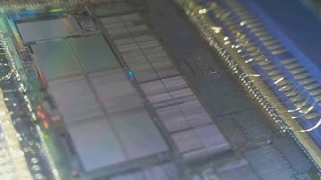 80486 under a microscope - focus stacking