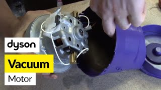 How to replace the Dyson motor on a Dyson DC05 vacuum cleaner