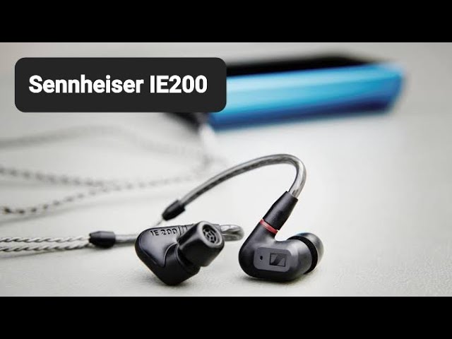 Sennheiser IE 200 Auriculares intraurales con aislamiento de sonido.