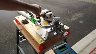 OS 61SF tuned pipe tests    HD 720p