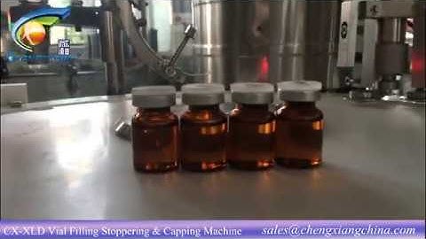 CX-XLD Vial Filling Stoppering & Capping Machine for 5ml