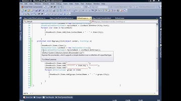 Consultar Datos Agrupados y Filtrados con LINQ 4/7