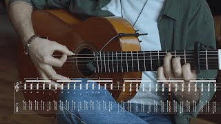 El Lobo curso. Урок 1.Техника 'расгеадо' (rasgueado) на гитаре фламенко.