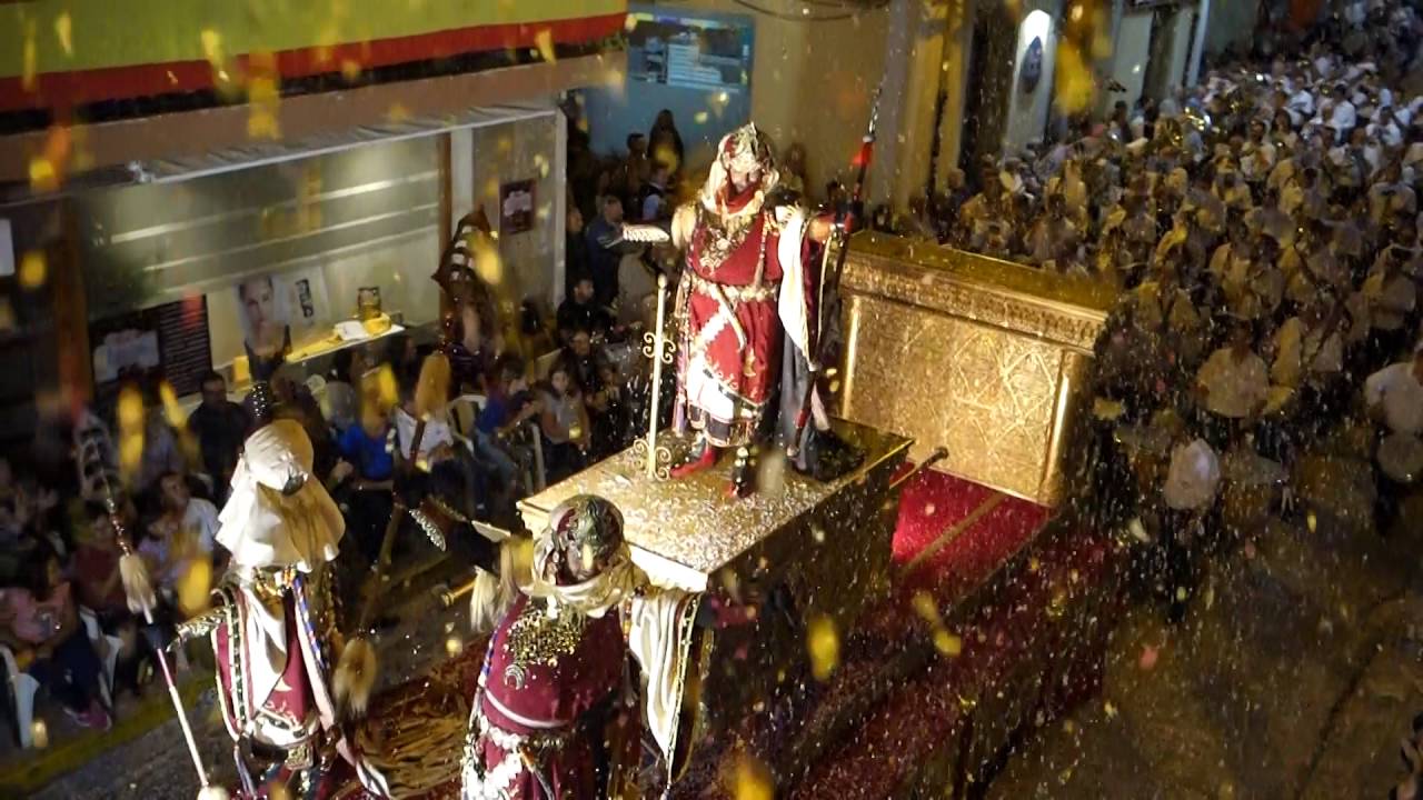 Embajador  moro fila Kalifes fiestas de Albaida 2016