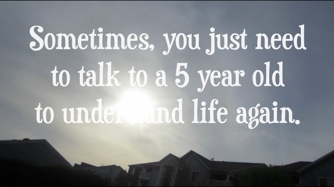 My Kid Saved My Life (A Video For My Daughter) - YouTube