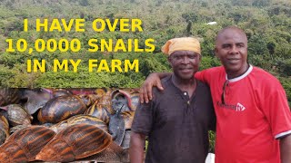 HOW AMERICA TAXI DRIVER MOVE TO GHANA FOR SNAIL FARMING  #Listen to the whole story