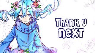 Nightcore - thank u, next (Ariana Grande) - (Lyrics) chords