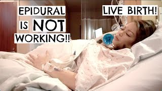 christina goes into labor live birth