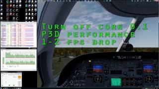 P3D v2.4 CPU affinity testing