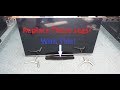 How to fit a universal tv central stand  tv swivel base to replace the wide tv legs