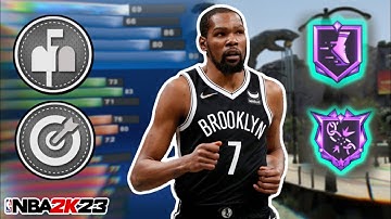 This 6’10 Kevin Durant Build Gets HOF Quick First Step & HOF Unpluckable In NBA 2K23 Next Gen !!!