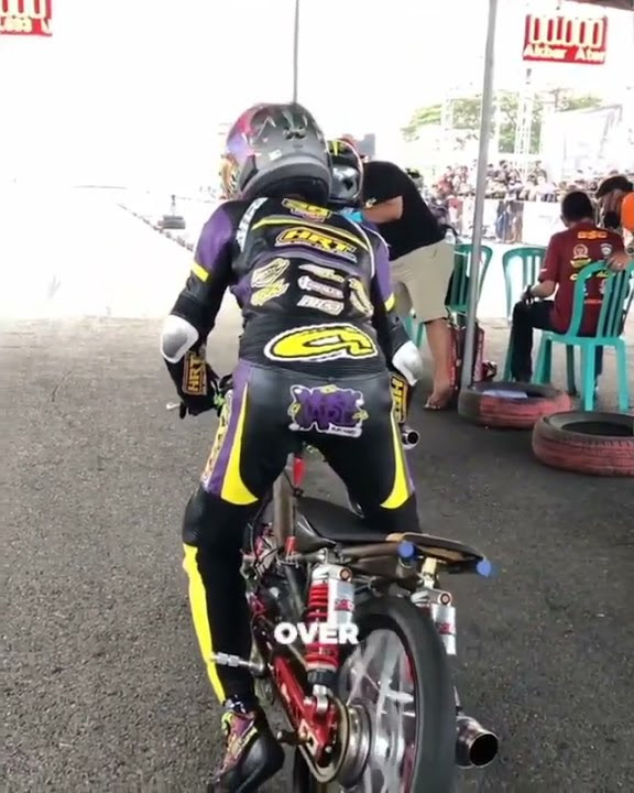 Story wa drag bike lagu thunder keren