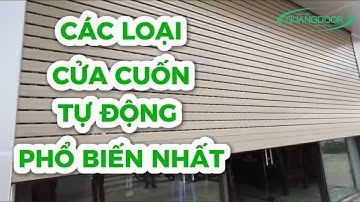 Các Loại Cửa Cuốn Tự Động Phổ Biến Nhất Hiện Nay | 0981852275