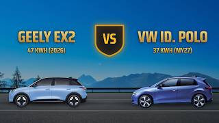 Geely EX2 vs VW ID. Polo /// 𝘚𝘗𝘌𝘊𝘚 𝘉𝘈𝘛𝘛𝘓𝘌