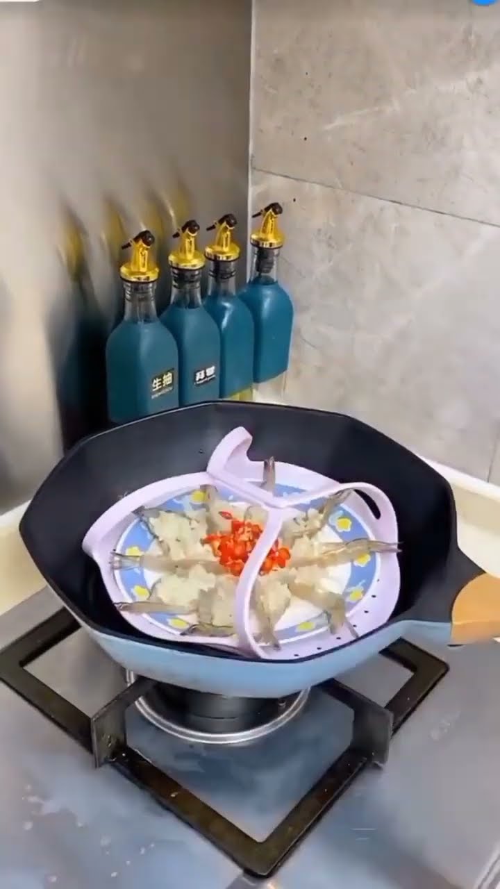 Non-Slip Food Steaming Basket