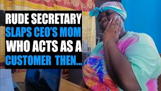 CEO's Mom Acts As Customer To See Why Son's Company Is Running Down See How She Was Humiliated...