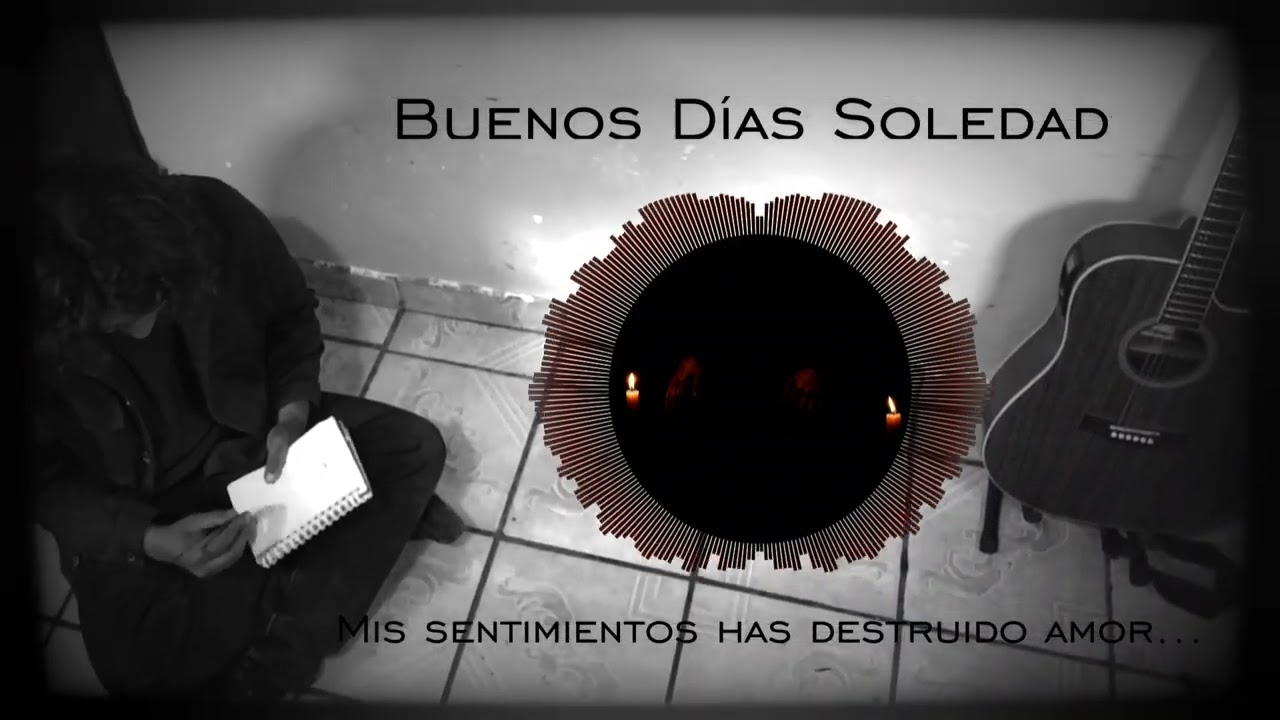 Buenos días soledad | Alan Santiago | Audio Visualizer 