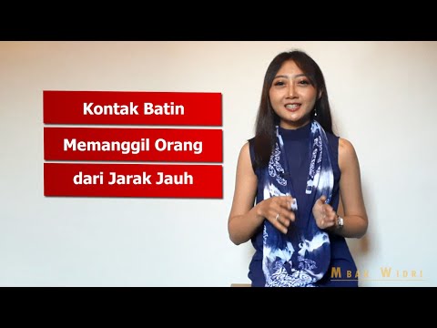 Kontak Batin, Cara Memanggil Orang dari Jarak Jauh