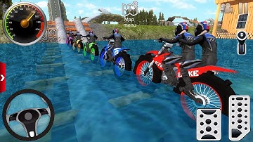 Juego De Motos - Motocross Dirt Bike Racing Tracks Simulator 3D #1 - Offroad Outlaws Mobile Gameplay
