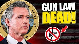 Gun Control SHUT DOWN - California’s Gun Law Just Got DESTROYED by the Court!