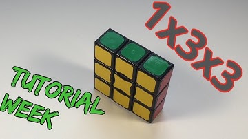 1x3x3 Floppy Cube Tutorial | Tutorial Week: Day 4