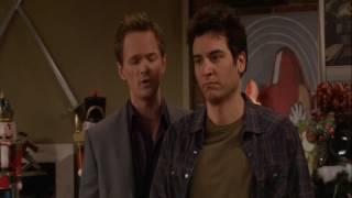 HIMYM - Barney Singing Christmas songs about Ted's Sister