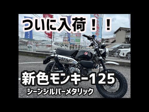 遂に入荷！新色モンキー125 ！！ - YouTube